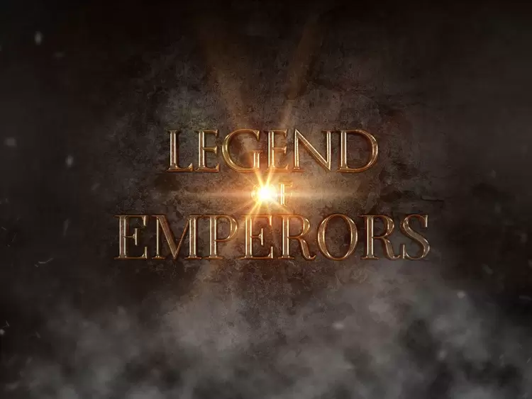 LEGEND EMPERORS Text Effect