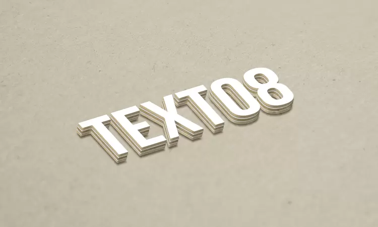 TEXT08 Text Effect
