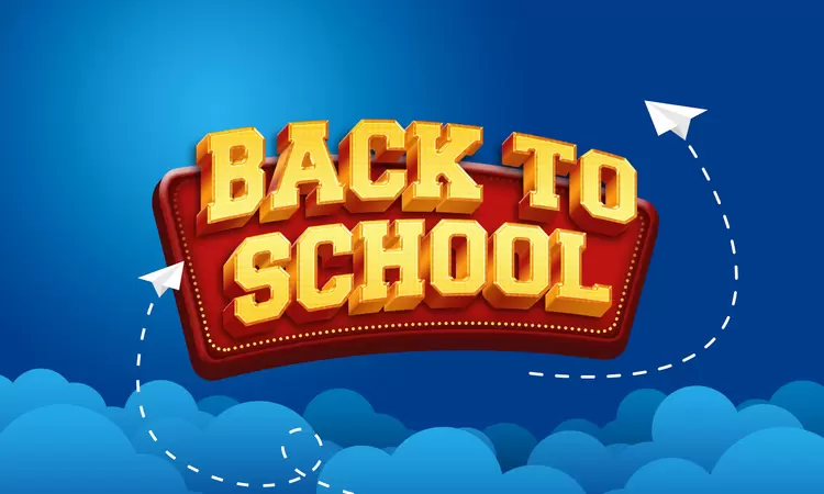 BACK TO SCHOOL Text Effect