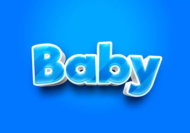 BABY Text Effect