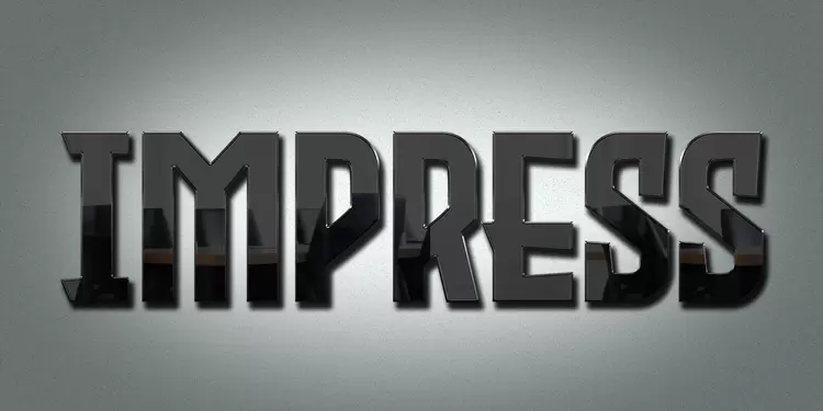 IMPRESS Text Effect