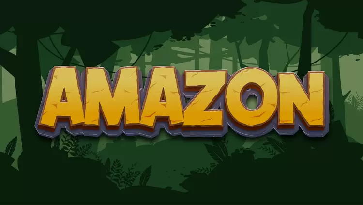 AMAZON Text Effect