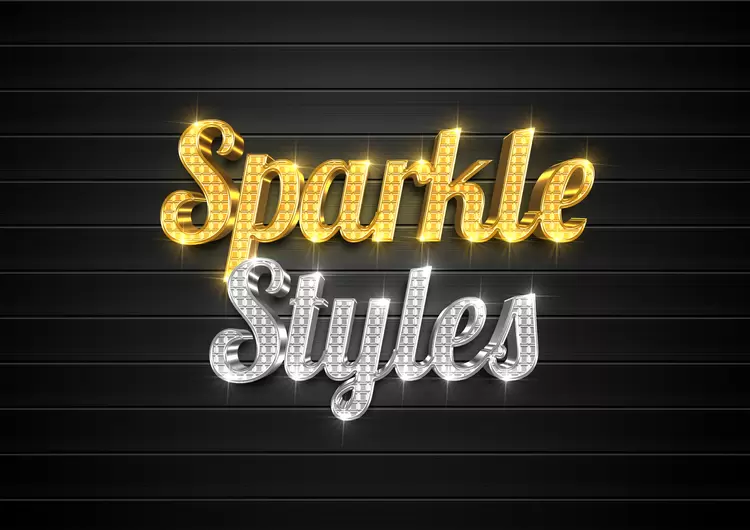 SPARKLE STYLES Text Effect