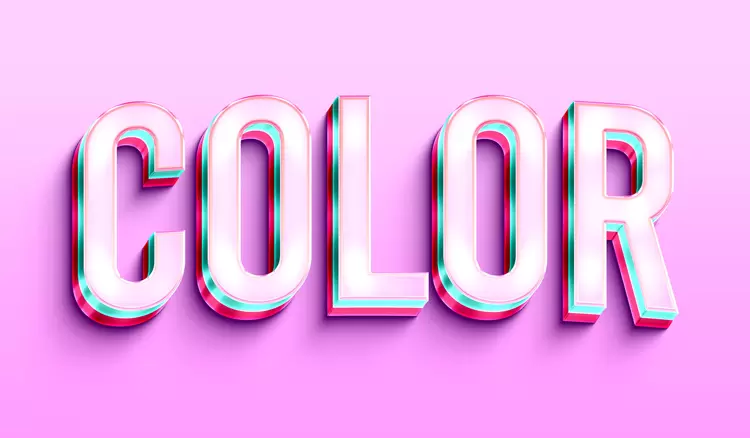 COLOR Text Effect