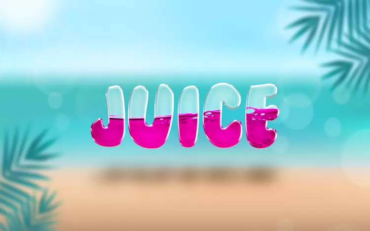 JUICE Text Effect