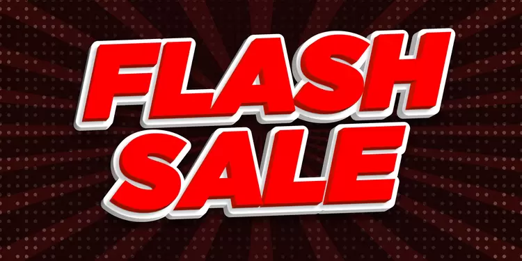 FLASH SALE Text Effect