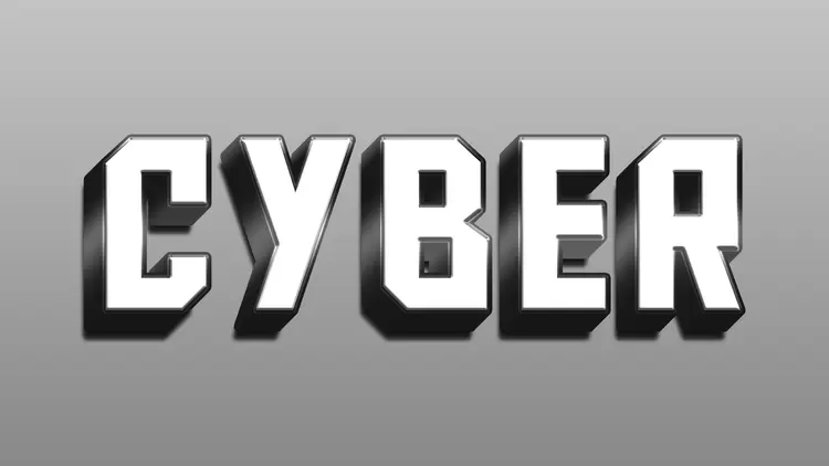 CYBER Text Effect