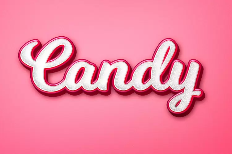 CANDY Text Effect