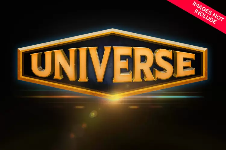 UNIVERSE Text Effect