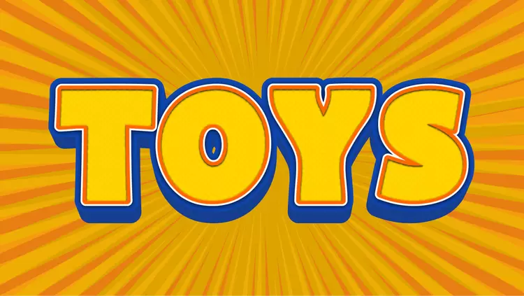 TOYS Text Effect
