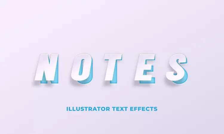 NOTES Text Effect