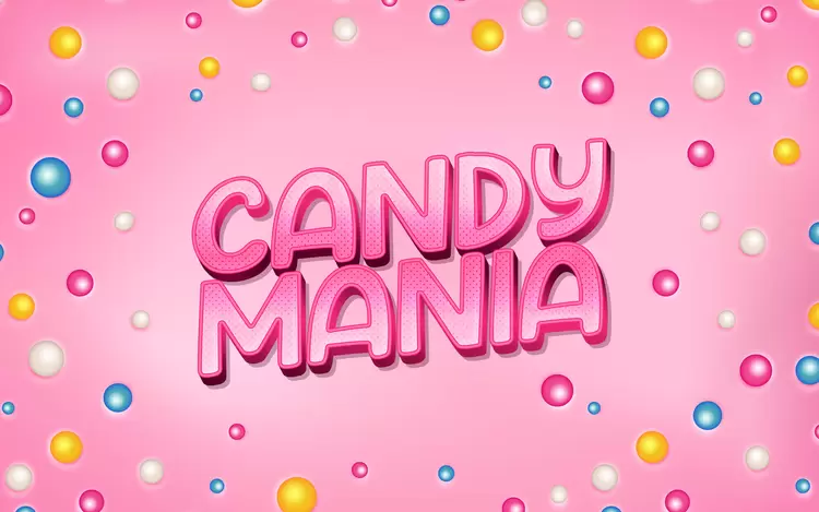 CANDY MANIA Text Effect
