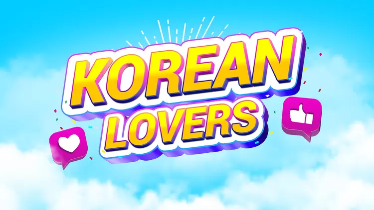 KOREAN LOVERS Text Effect