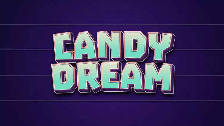 CANDY DREAM Text Effect