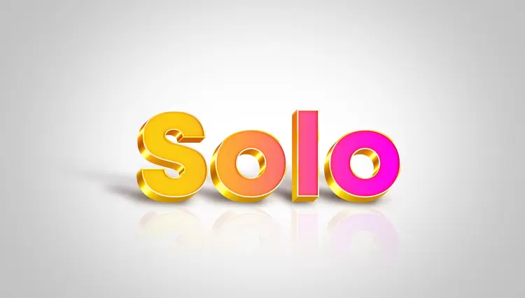 SOLO Text Effect