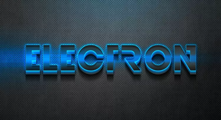 ELECTRON Text Effect