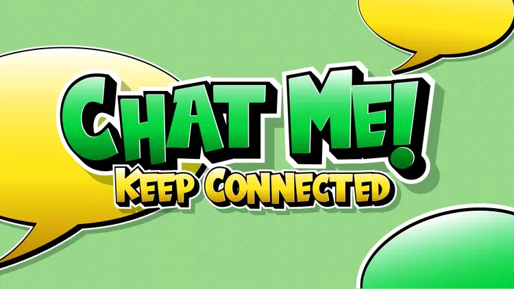 CHAT ME Text Effect