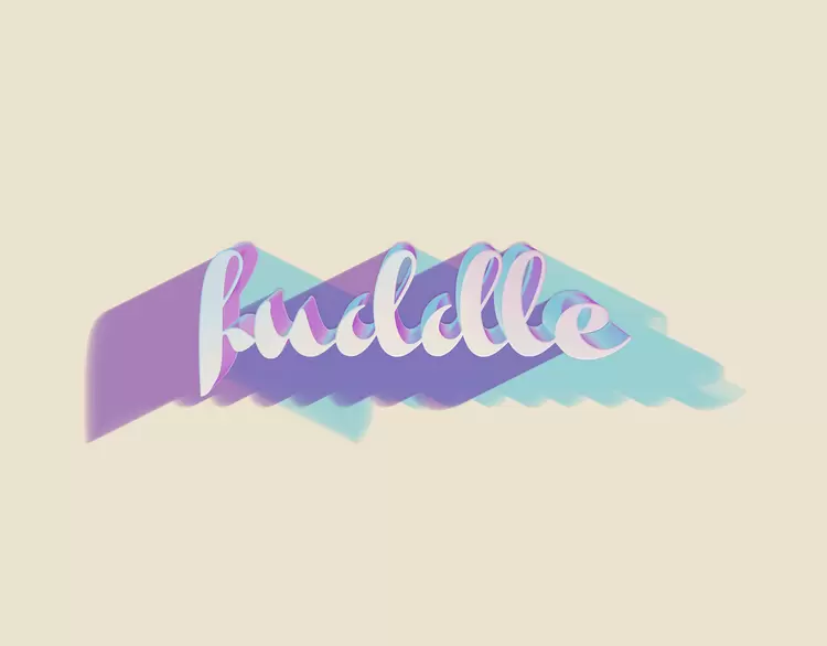 BUDDLE Text Effect