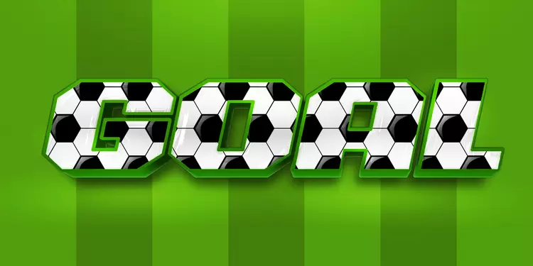 GOAL Text Effect