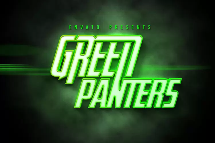 GREEP PANTERS Text Effect