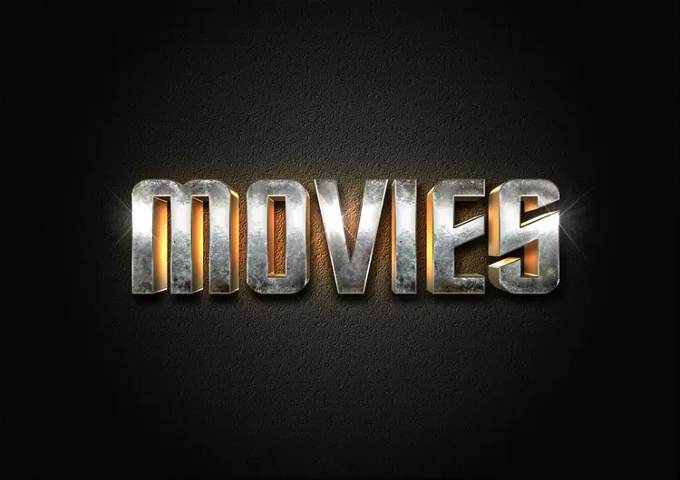 MOVIES Text Effect
