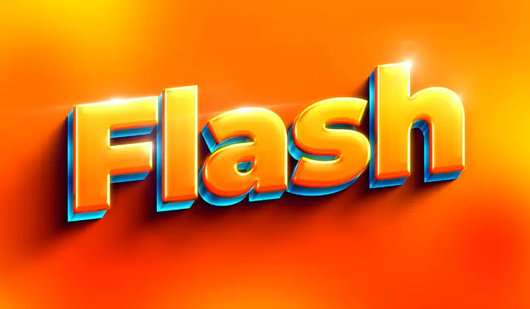 FLASH Text Effect