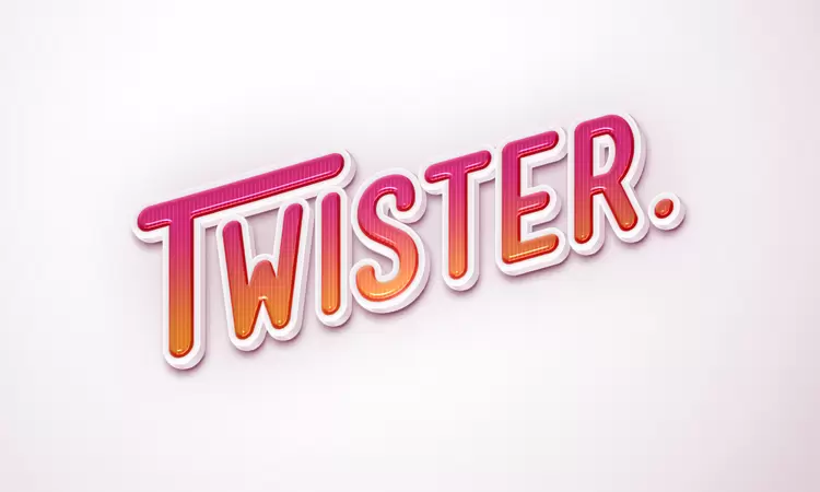 TWISTER Text Effect