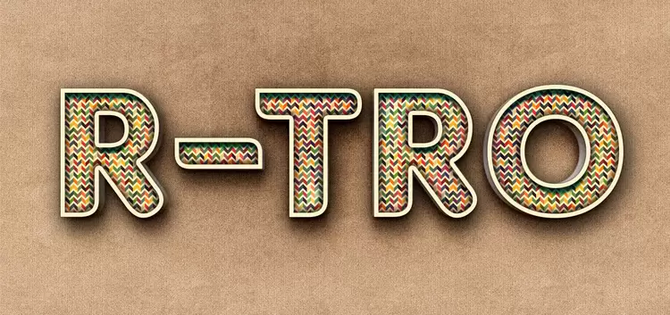 R-TRO Text Effect