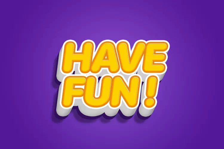 HAVE FUN Text Effect