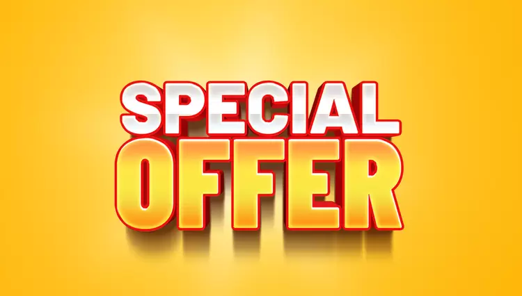 SPECIAL OFFER Text Effect