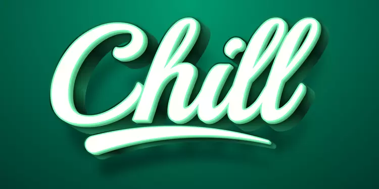 CHILL Text Effect