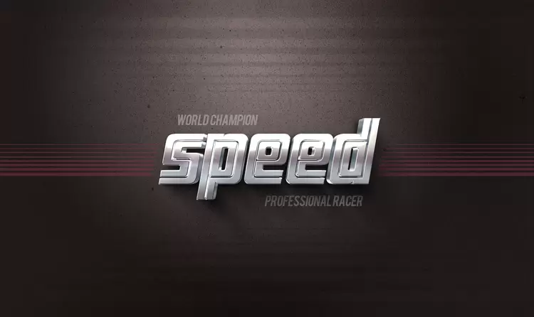 speed Text Effect