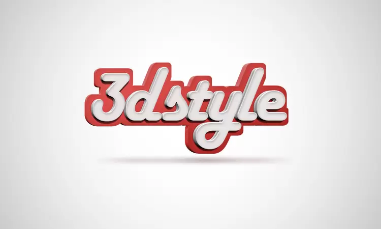 3d style Text Effect