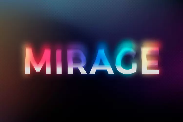 MIRAGE Text Effect