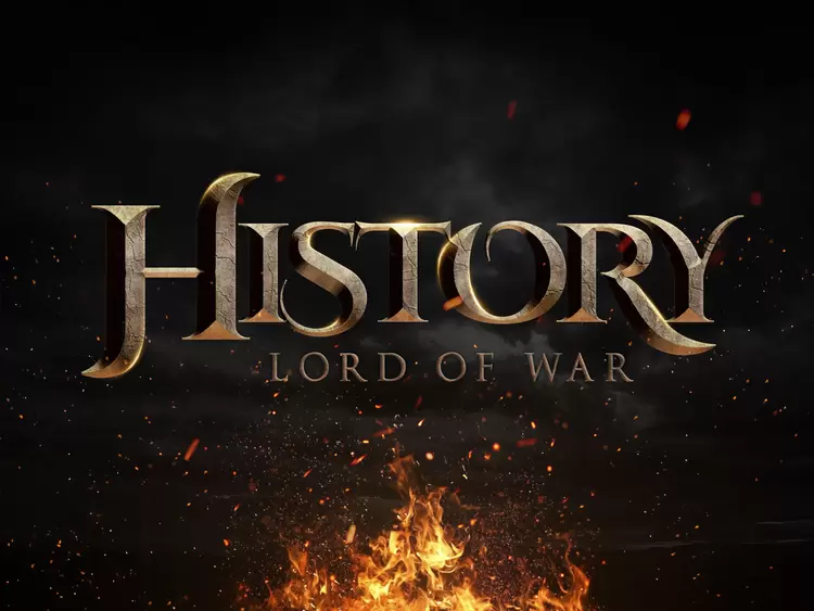 HISTORY LORD OF WAR Text Effect