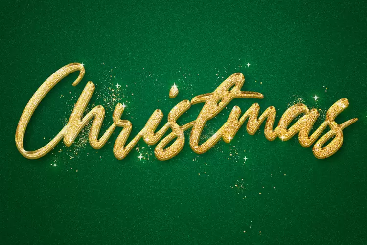 CHRISTMAS Text Effect