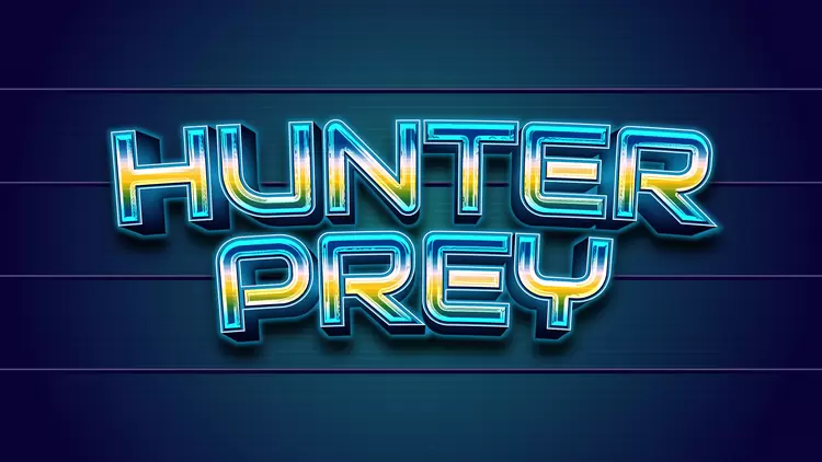 HUNTER PREY Text Effect