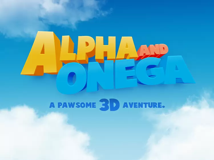 ALPHA AND ONEGA Text Effect