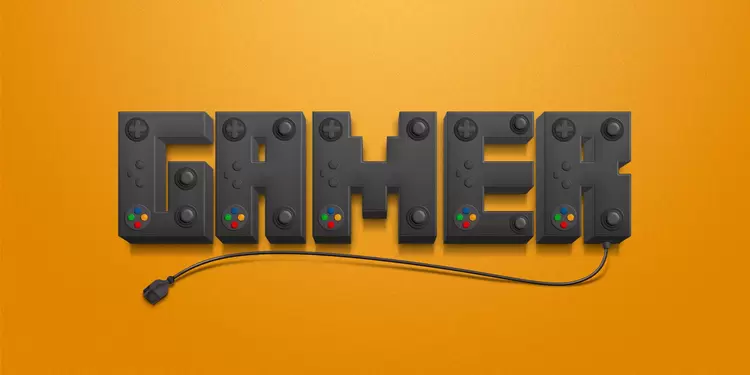 GAMER Text Effect