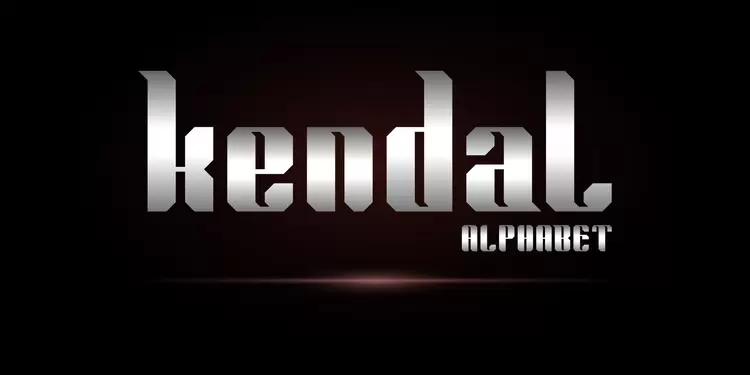 kendal Text Effect