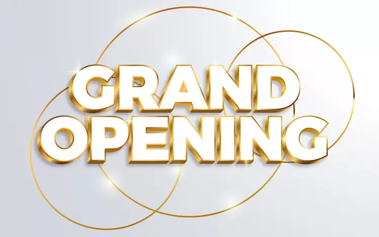 GRAND OPENNING Text Effect