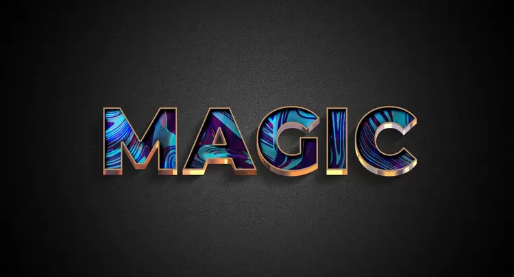 MAGIC Text Effect