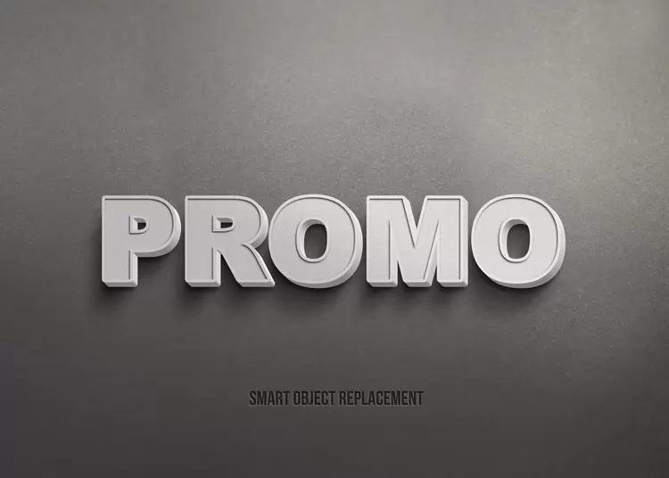 PROMO Text Effect