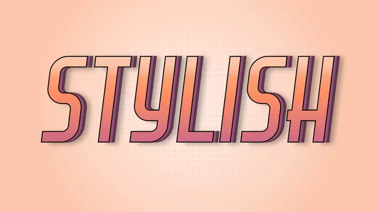 stylish Text Effect