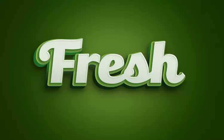 FRESH Text Effect