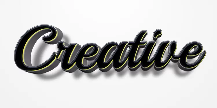 CREATIVE Text Effect