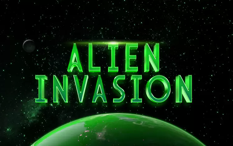 ALIEN INVASION Text Effect