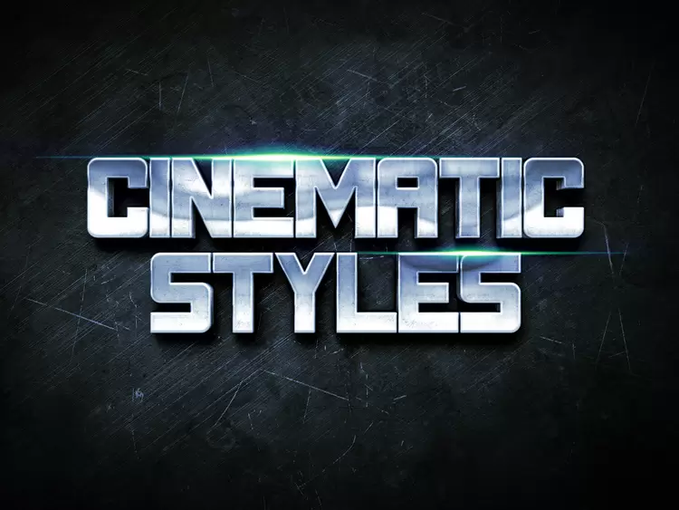 CINEMATIC STYLES Text Effect