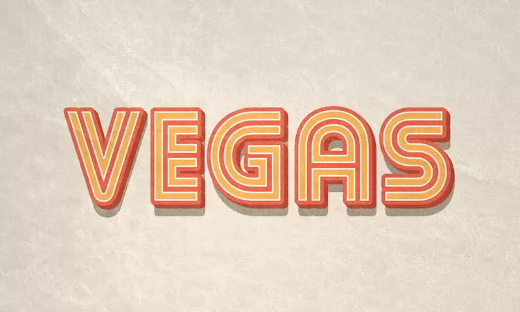 VEGAS Text Effect