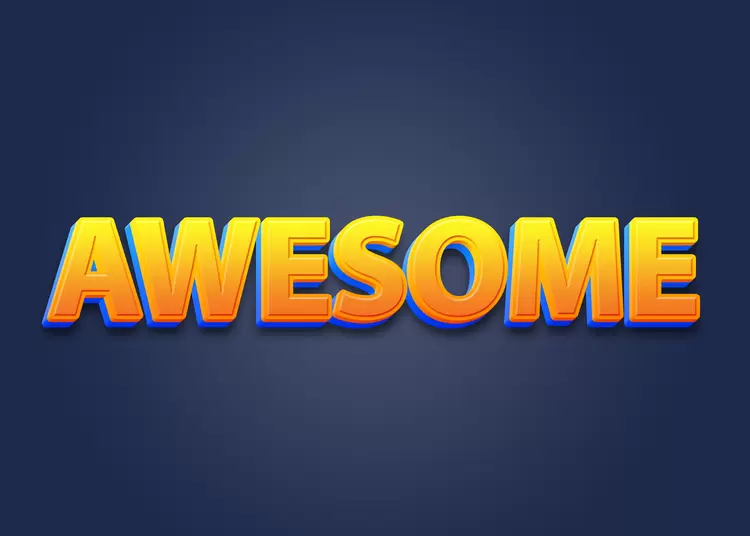 AWESOME Text Effect